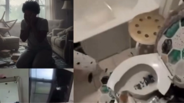 Adolescente de 13 anos destrói casa após ter celular retirado