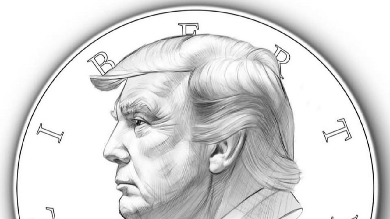 Tesouro dos EUA confirma plano de moeda de US$ 1 com rosto de Trump