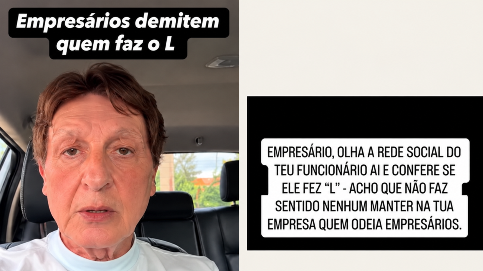 Ministério Público investiga pedidos de demissão de trabalhadores por apoio a Lula