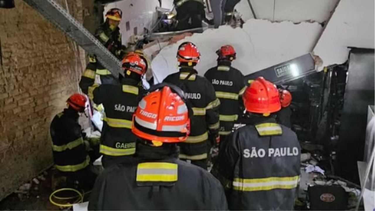 Desabamento em restaurante assinado por Henrique Fogaça deixa uma mulher morta em SP