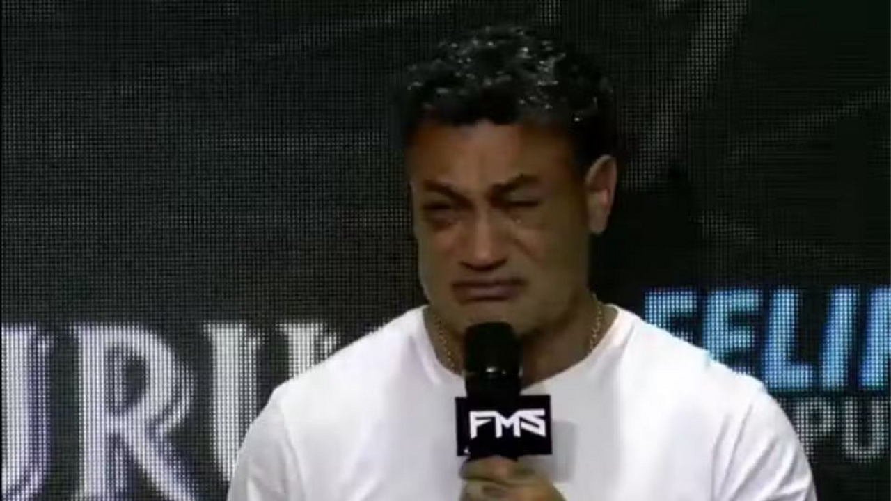 Popó chora e anuncia aposentadoria: “Não quero mais saber de boxe”