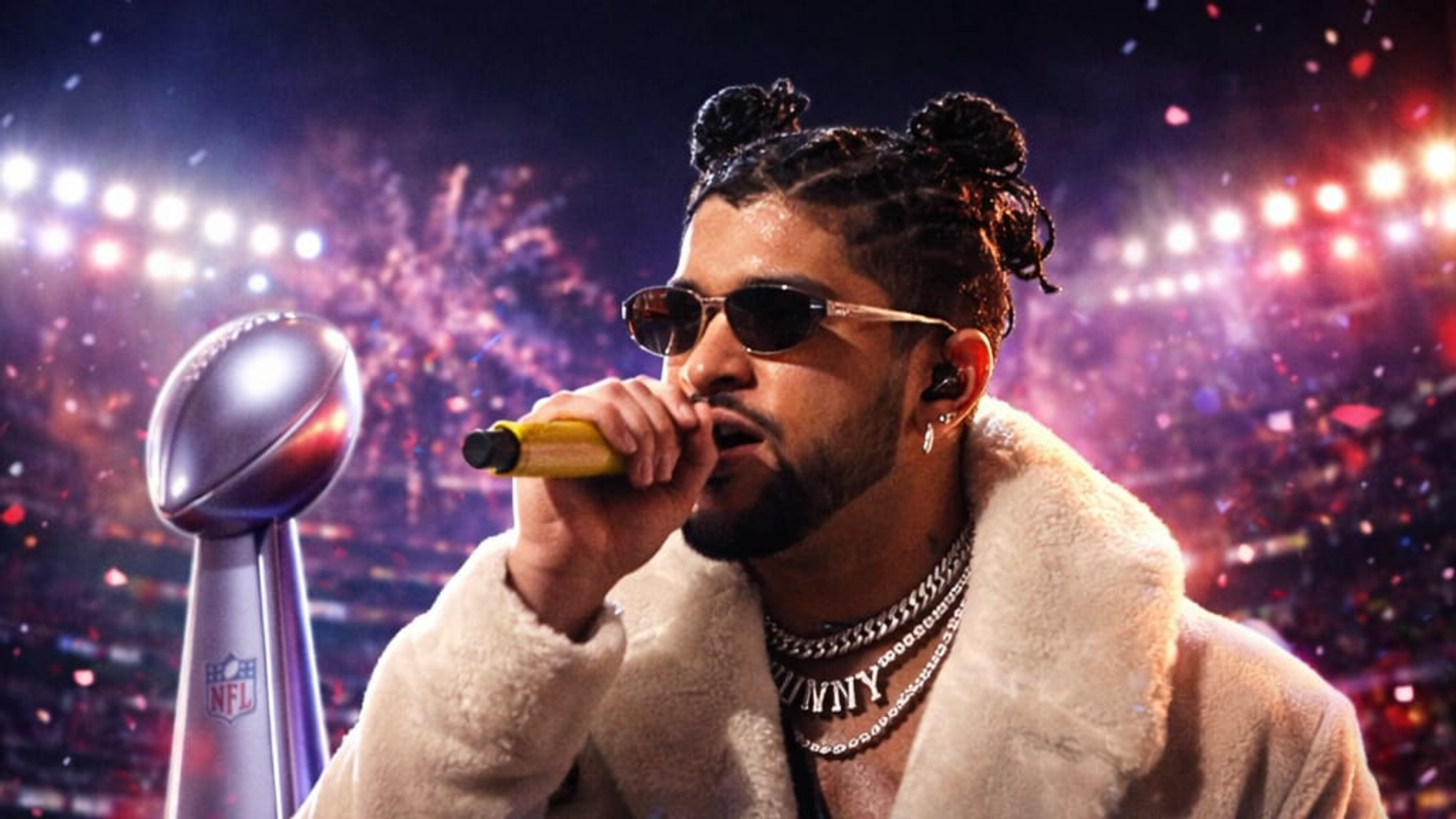 Bad Bunny entra para a história e transforma o Super Bowl em um palco global
