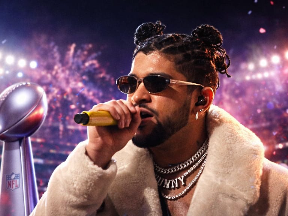 Bad Bunny entra para a história e transforma o Super Bowl em um palco global