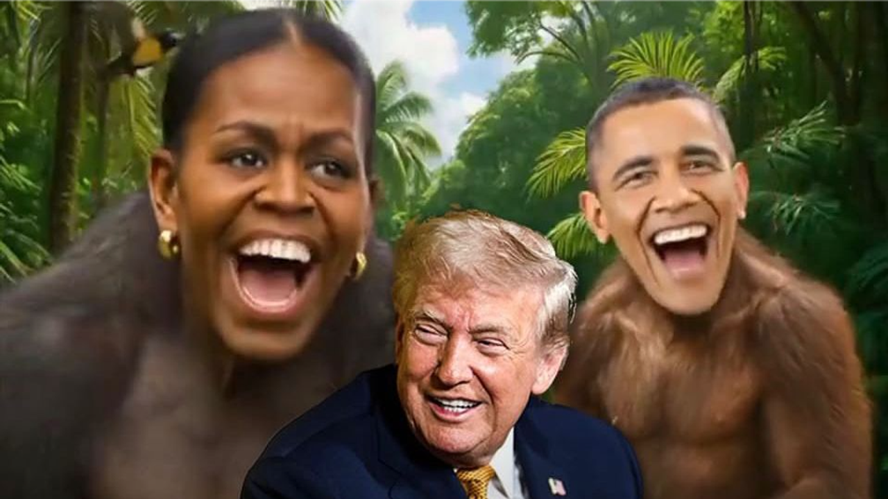 Republicano chama de racista vídeo postado por Trump com ataques a Obama