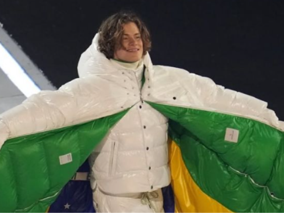 Look do Brasil chama atenção internacional na cerimônia de abertura dos Jogos de Inverno de Milão-Cortina