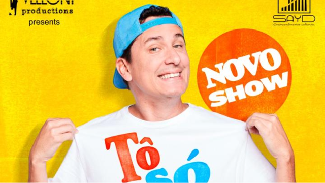 Rafael Portugal traz show “Tô Só Desabafando” para Atlanta e promete noite de casa cheia