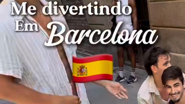 Turista brasileiro faixa-preta imobiliza suspeito em Barcelona e vídeo viraliza