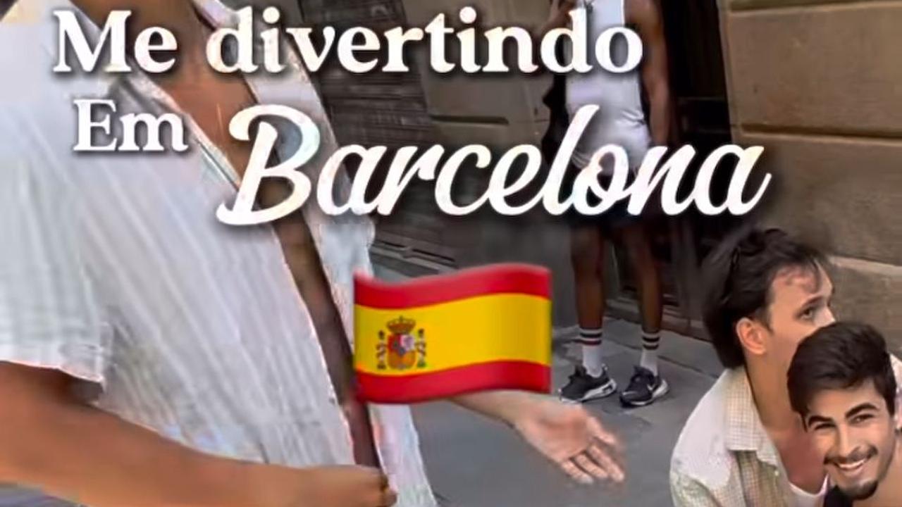 Turista brasileiro faixa-preta imobiliza suspeito em Barcelona e vídeo viraliza