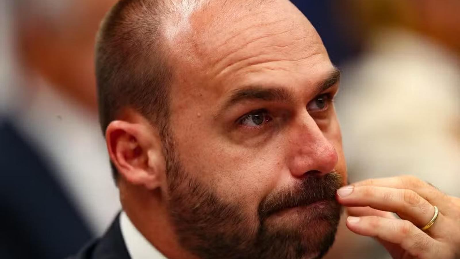 Eduardo Bolsonaro diz que EUA devem impor novas tarifas ao Brasil e sanções à família de Moraes