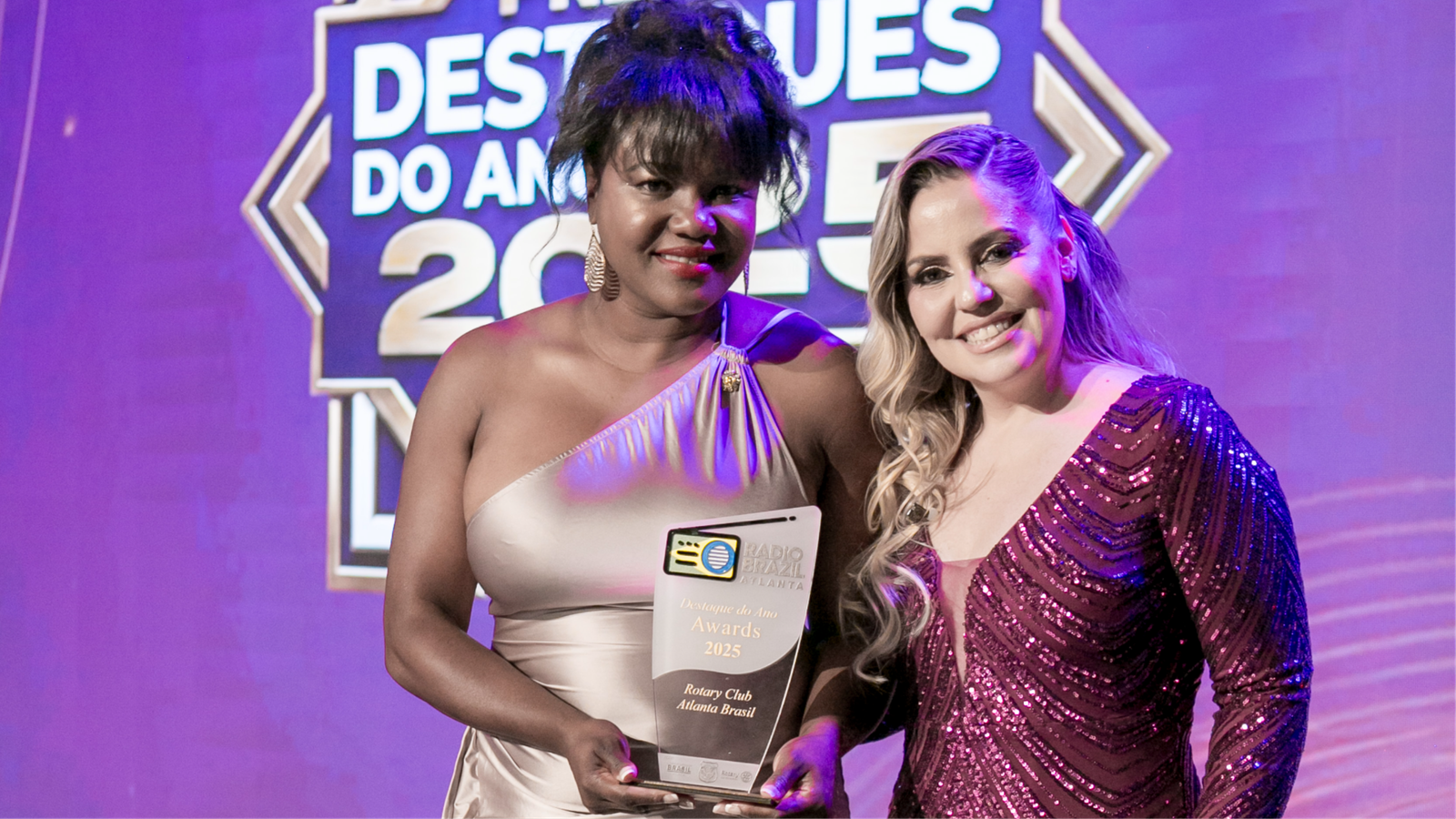 Presidente do Rotary Club Brasil Atlanta é homenageada no evento Melhores do Ano 2025