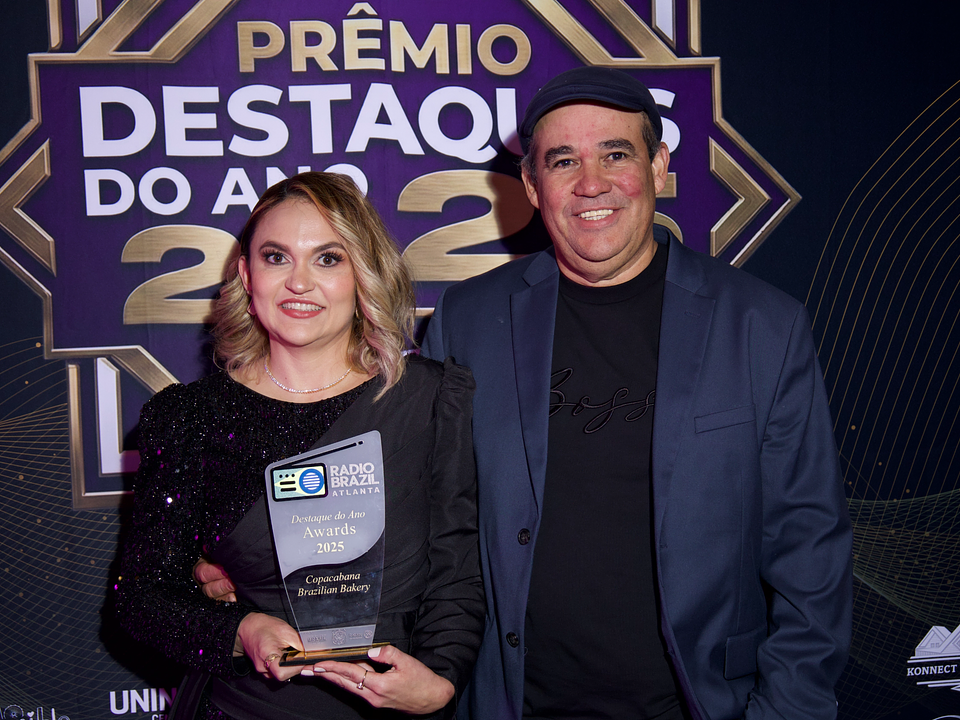 Copacabana Brazilian Bakery é destaque em noite de premiação da comunidade brasileira em Atlanta