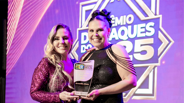 Trabalho social voltado a famílias atípicas é reconhecido durante premiação da Radio Brazil Atlanta