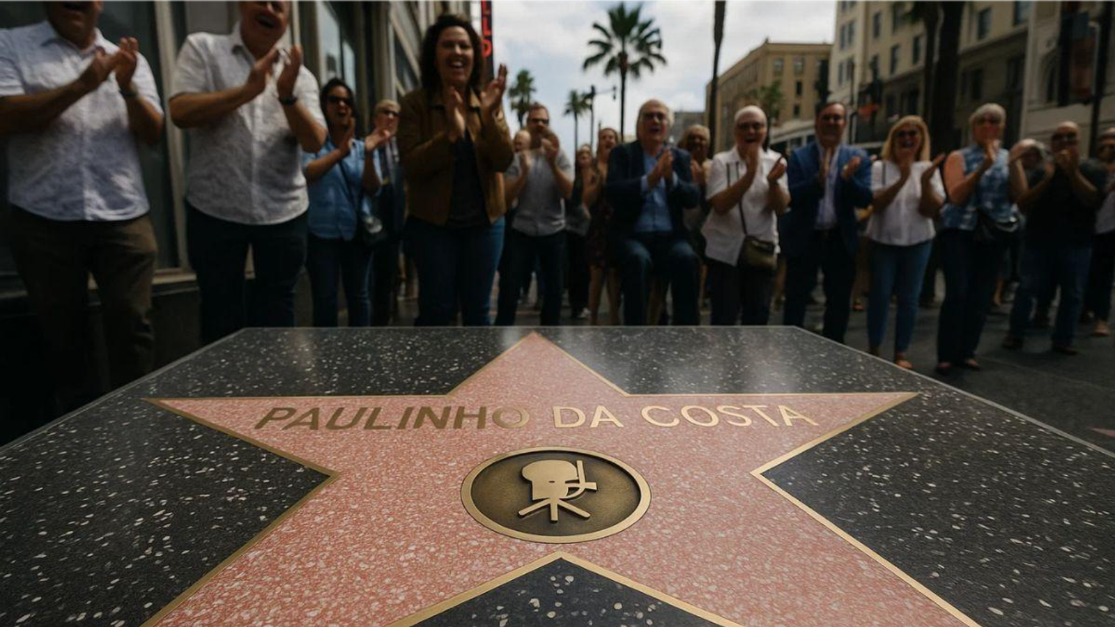 Paulinho da Costa recebe estrela na Calçada da Fama e se torna o primeiro brasileiro nato homenageado em Hollywood