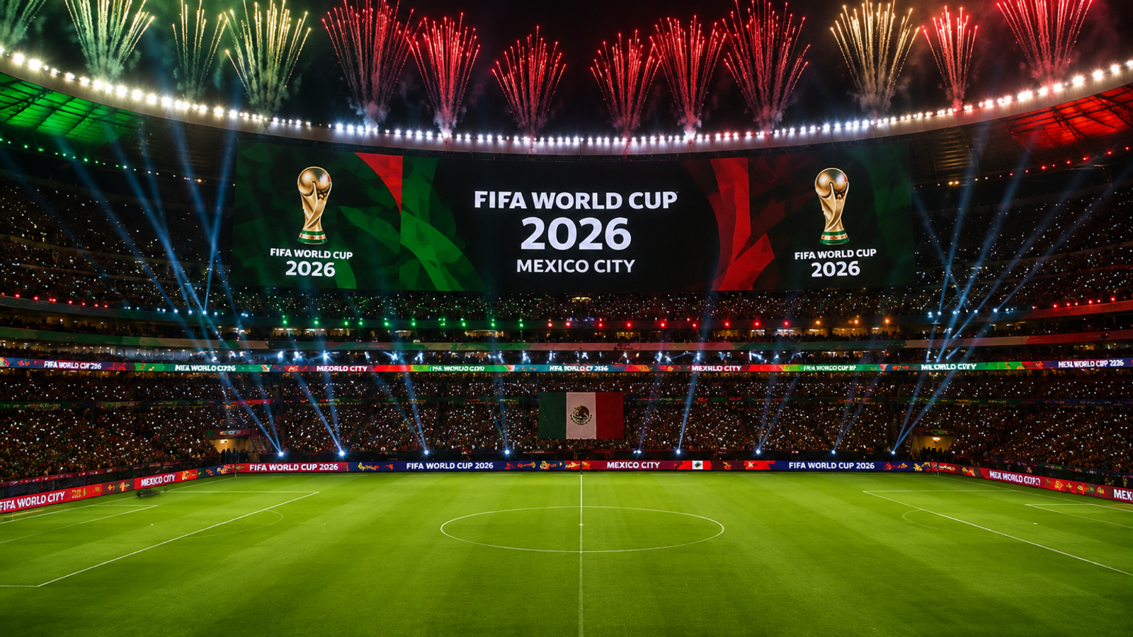 México e África do Sul dão início à Copa do Mundo de 2026 diante de estádio lotado