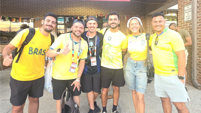 Rádio Brazil Atlanta encontra nomes da imprensa esportiva brasileira durante cobertura da Copa nos EUA