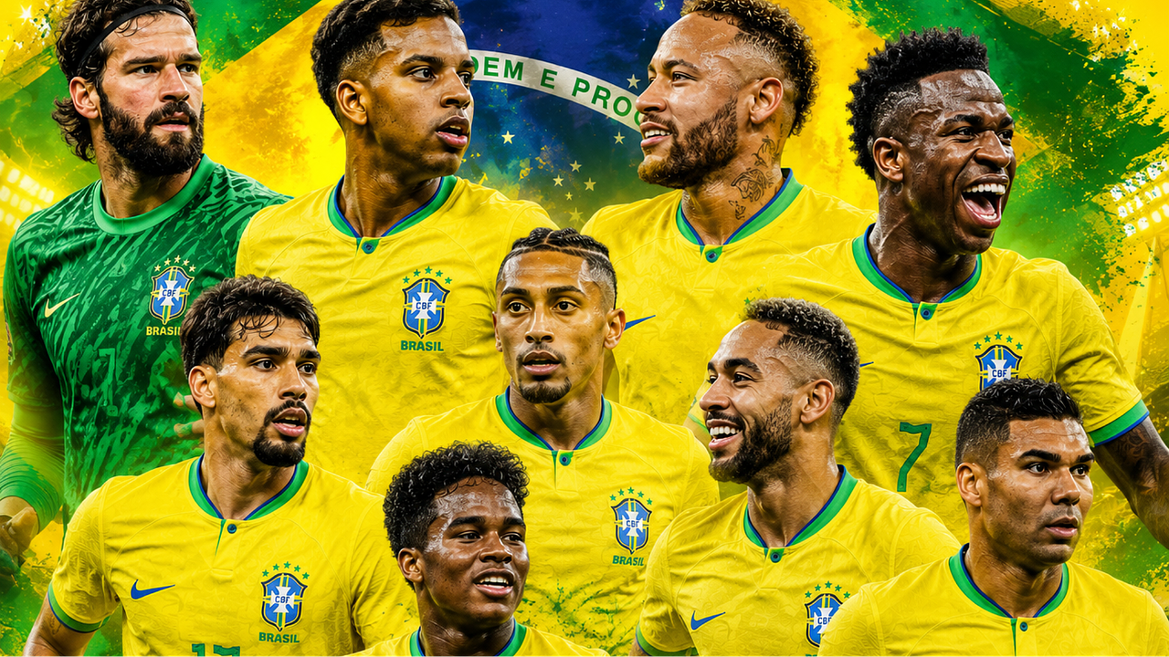 Brasil encerra preparação e está pronto para enfrentar a Escócia na Copa do Mundo