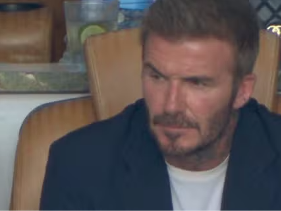 Shakira e David Beckham prestigiam Argentina x Cabo Verde na Copa do Mundo