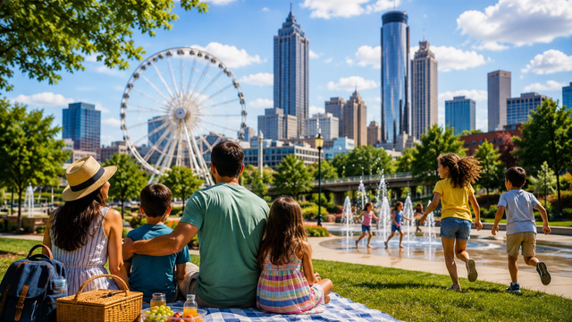 7 passeios para fazer com crianças em Atlanta gastando pouco nas férias escolares
