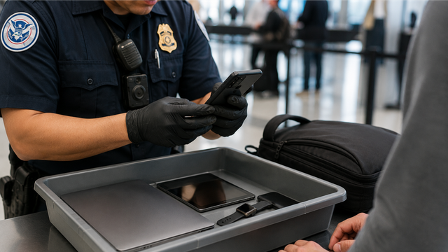 CBP atualiza regras para inspeção de celulares e notebooks na fronteira dos EUA