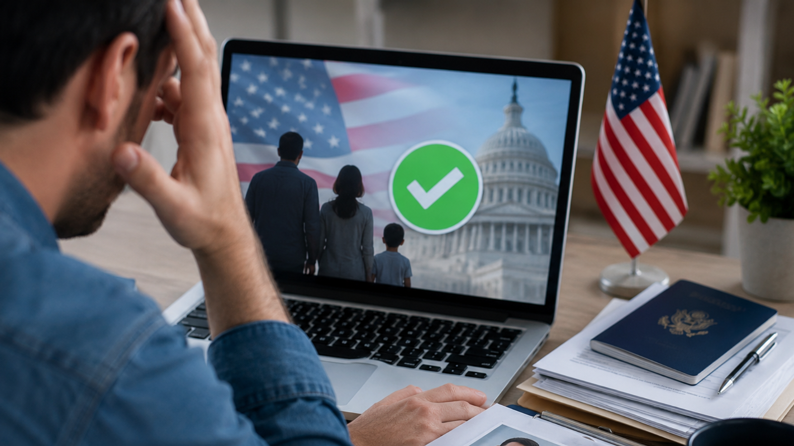 Erro no sistema do USCIS envia falsas aprovações de green card e gera frustração entre famílias