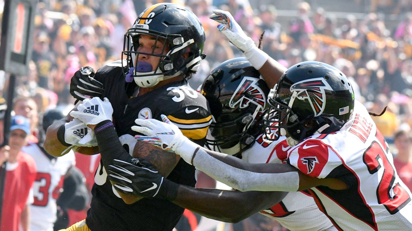 Falcons perdem estreia para os Steelers