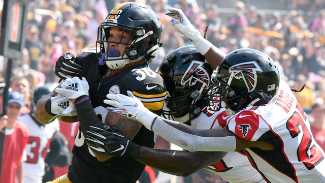 Falcons perdem estreia para os Steelers