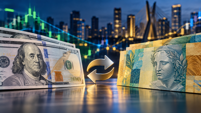 Dólar oscila perto de R$ 5,22 nesta terça-feira