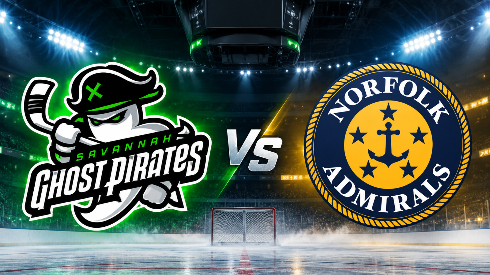 Ghost Pirates abrem a temporada contra Norfolk em Savannah