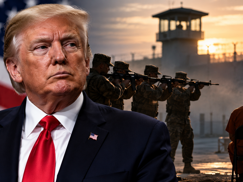 Trump cancela transmissão ao vivo de execução por fuzilamento após críticas, mas mantém pena de morte para ex-major