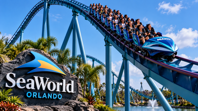 SeaWorld Orlando suspende montanha-russa após acidente fatal no Six Flags, na Geórgia