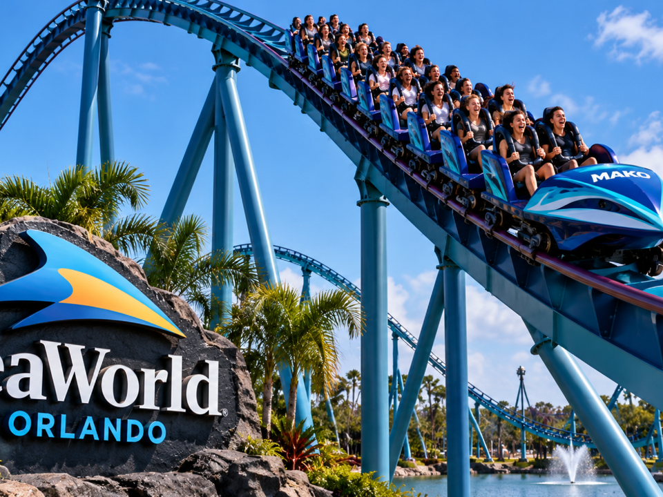 SeaWorld Orlando suspende montanha-russa após acidente fatal no Six Flags, na Geórgia