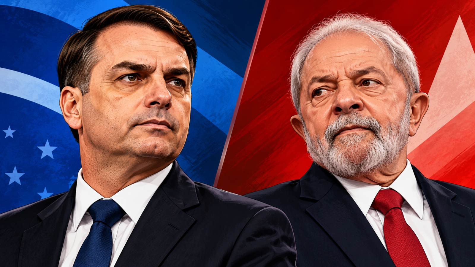 Pesquisa CNT/MDA aponta empate técnico entre Flávio Bolsonaro e Lula no segundo turno