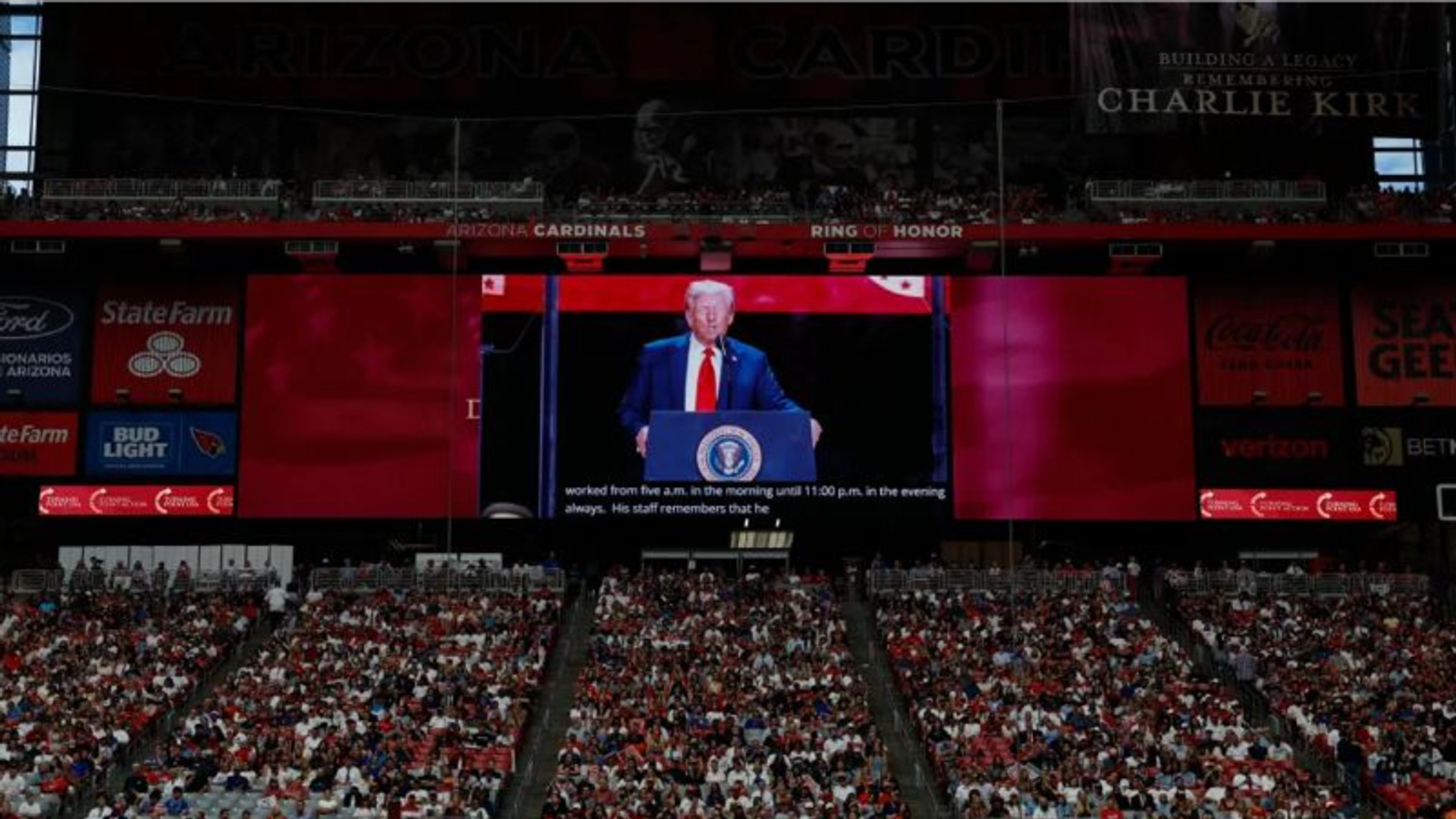 Últimas palavras de Charlie Kirk a Trump: “Salve Chicago”